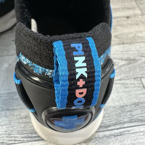 PUMA Men's 9 Ignite Evoknit Lo Sneakers Breathable Pink Dolphin EverTrack Blue - Picture 8 of 16